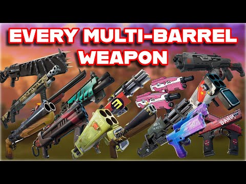 Ranking EVERY "MULTI-BARREL" WEAPON In FORTNITE HISTORY From WORST To BEST