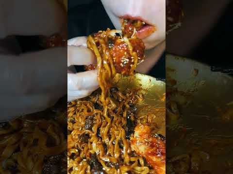 ASMR eating spicy food 🥵🔥#asmr#asmrsounds#asmrfood#shorts#short#food#foodie#viral