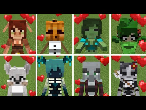 ALL Minecraft ❤️ in 20 min