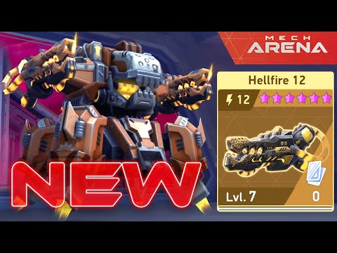 NEW Hellfire Turns Vortex Into a Wrecking Machine — You Won’t Believe This Power! 😵💣 Mech Arena