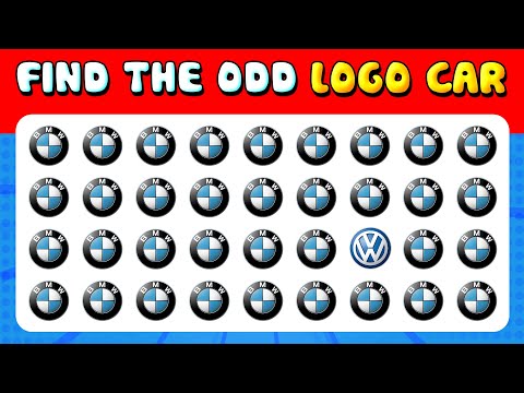 261 Puzzles for GENIUS 🔍 | Find the ODD One Out - Logo Car Quiz 🎯✨ Easy, Medium, Hard Levels