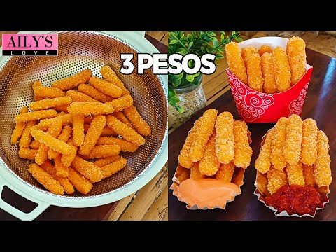 DINUDUMOG PATOK NA PANGNEGOSYO MABENTA SA MGA BATA - CRUNCHY CHEESE FRIES