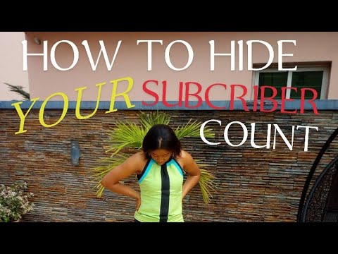 How To Hide Your Subcriber Count On YouTube |Beginners tips