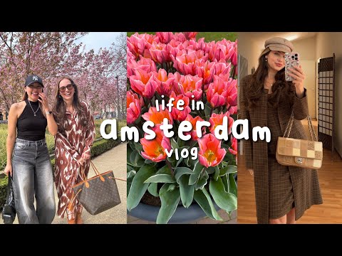 enjoying life in amsterdam: perfect spring day 🌸 & pr event