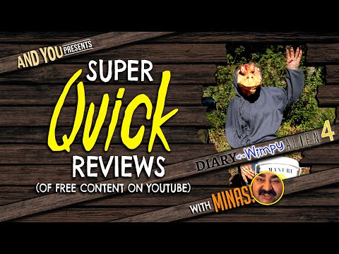 Super Quick Reviews | Episode 4: Diary of a Wimpy Alien | Free Movies on YouTube Reviews