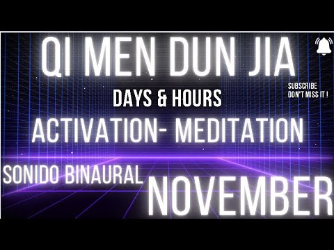 The key to qi men dun jia manifesting abundance in NOVEMBER