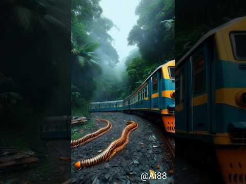 Nature Exploration | Travel Discovered | Abandoned Train | horror music #shorts #trending #wow