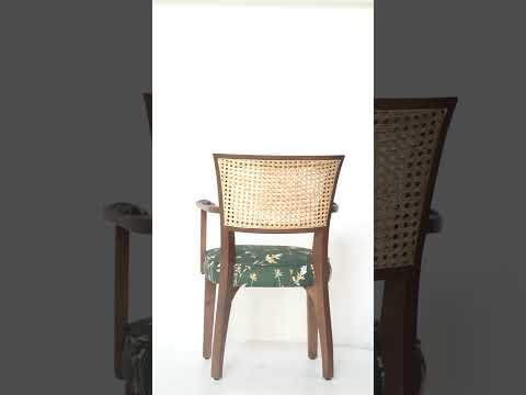 Prague Rattan Dining Chair || Dining room Furniture Collection || Gulmohar Lane