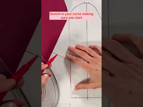 How to draft perfectly symmetrical patterns