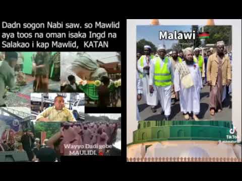 dadn sogoon so mawlid ka oni sogo o nabi saw. taroonyandn no antonaai okita kap mawlid