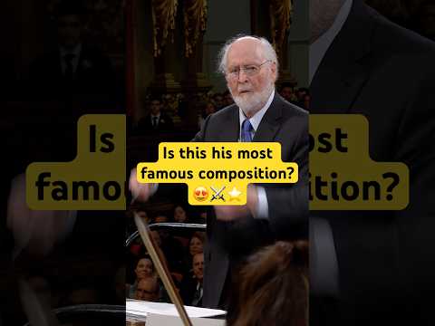 John Williams and @vienna_philharmonic play his most famous piece! 😍⭐️⚔️| #starwars