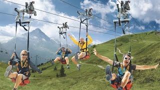 Ziplining in Switzerland - andiamo! UPTOWN