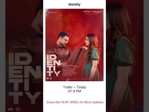 Identity Trailer Release Date #TovinoThomas #Identity #TrishaKrishnan #upcomingmovie #2025 #Trisha