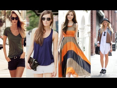 Casual Summer Outfits Ideas For women/2018 Summer Fashion