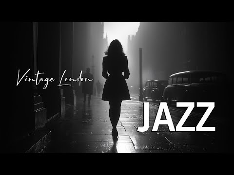 Timeless Swing Jazz in 1940s London 🎶 Vintage Big Band Melodies from a Golden Era [Jazz, Swing Jazz]