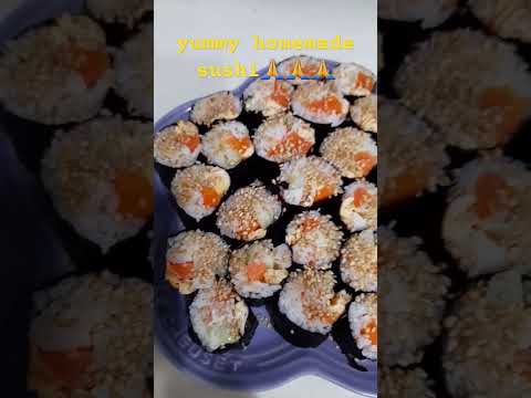 Yummy Snacks #sushi #homemaderecipe  #food #dodreamdaizee #shortvideo