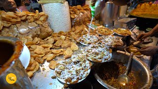 Kolkata Famous Papdi Chaat & Dahi Puchka Rs. 40/- Only l Kolkata Street Food