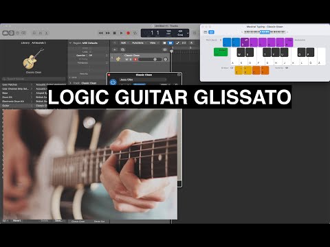 Logic Pro - How to create a guitar glissato in a few simple steps