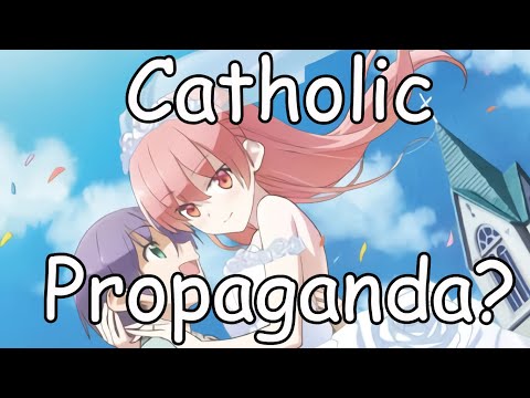 Is Tonikaku Kawaii catholic propaganda?