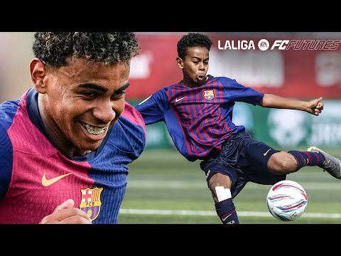 The BEST of LAMINE YAMAL LALIGA FC FUTURES!