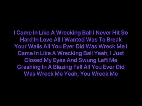 Dolly Parton, Miley Cyrus - Wrecking Ball (Lyrics)