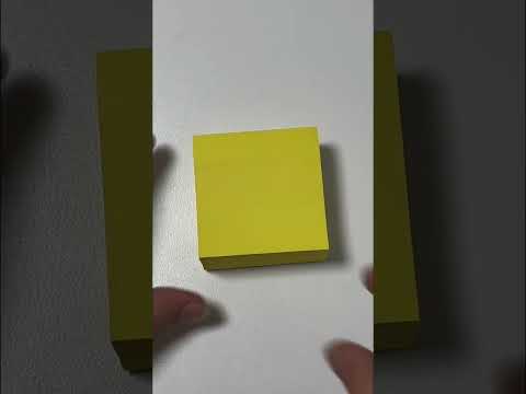 Who knew there was a right way and a wrong way to tear off post its #tips #tipsandtricks #handytips