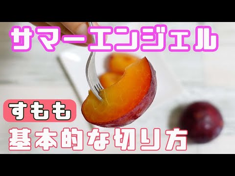 すもも【サマーエンジェル】果汁たっぷり！甘さが口に広がる！