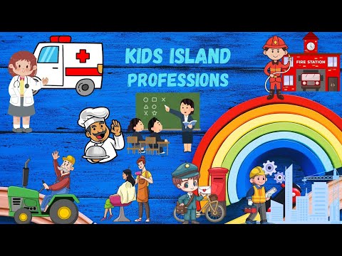 Kids Learn Professions/Learn Jobs & Occupations /Vocabulary for kids/Quiz Question/community Helpers