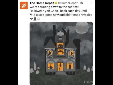 Home Depot Halloween 2023 Reveals From Now Until 7/13!!!!Check out the windows! #homedepothalloween