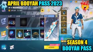 APRIL BOOYAH PASS FULL REVIEW || FREE FIRE NEXT BOOYAH PASS 2023