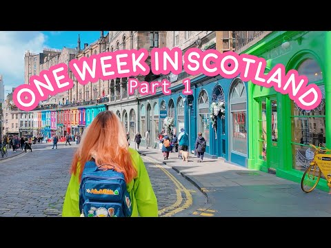 ☆One Week In Scotland Part 1 : Edinburgh, Victoria Street Shopping☆