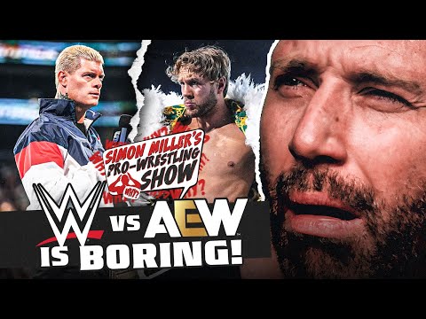 WWE vs AEW Is Officially BORING  - Positive Wrestling Podcast