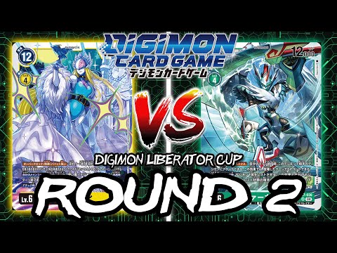 Cendrillmon VS Zephagamon!! | Digimon Card Game: EX7 Digimon Liberator Cup (ROUND 2)