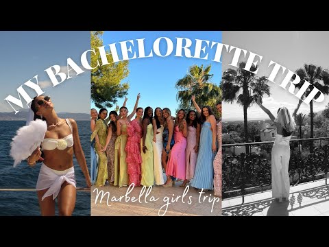 MY BACHELORETTE PARTY IN MARBELLA | girls trip, what I wore