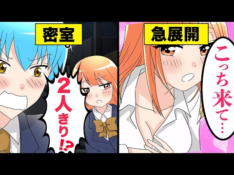 【アニメ】男女が密室で二人きりになるとどうなるのか【マンガ動画】