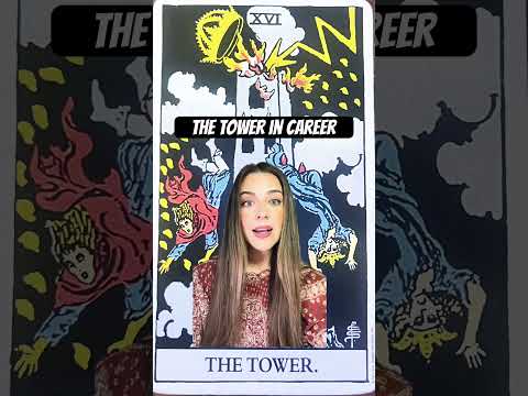 Tarot Cards in Career: The Tower #tarot #tarotcardmeanings #thetowertarot