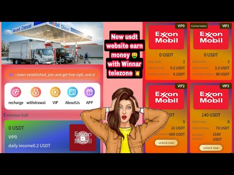 New usdt website earn money free live withdrawal proof rajister and get money free earn with Winnar💲