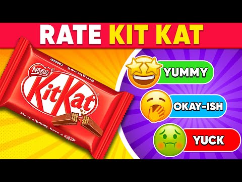 Rate The Candy & Sweet Challenge 🍭🍬🍫 Daily Quiz