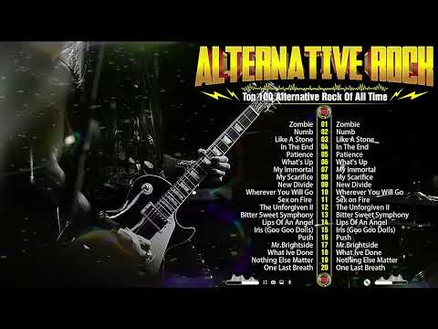 Alternative Rock Of The 90s 2000s - Linkin Park, Coldplay, Hinder, Metallica, Evanescence, Creed