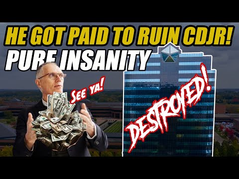 FAILED CEO TAVARES PAID MILLIONS TO DESTROY CDJR