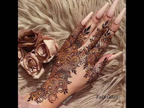 Aesthetic Mehandi design for Eid 2023