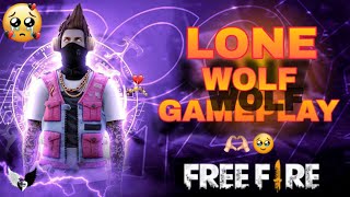 FREE FIRE LONE WOLF GAMEPLAY VIDEO 🤯🤡 || #freefire #viralvideo #trending @Nrzzzzzzzz