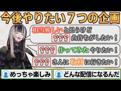 【ホロライブ切り抜き】らでんちゃんが今後やりたい７つの企画【#儒烏風亭らでん】#切り抜きらでん