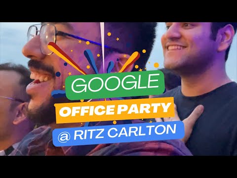 Google office party at Ritz Carlton Bangalore | Life at Google