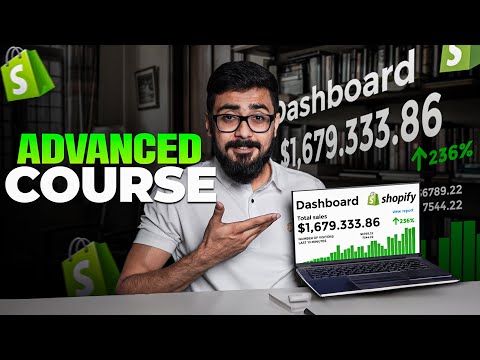 Shopify INTERNATIONAL Dropshipping Full Course (2025) | Shopify Tutorial For Beginners