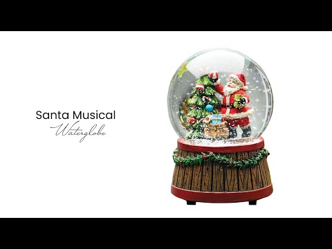 Santa Musical Waterglobe