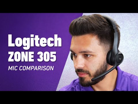 Logitech Zone 305 Mic Comparison Vs Background Noise