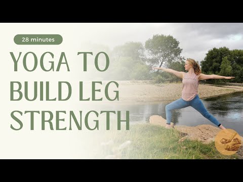 YOGA TO BUILD LEG STRENGTH// 28 min Hatha yoga for leg strength  @essential_yoga_with_frayah