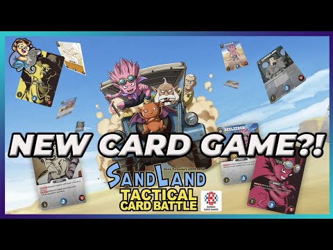 First Look at the Sand Land Card Game - This is NOT a TCG | Sand Land Tactical Card Battle by Bandai