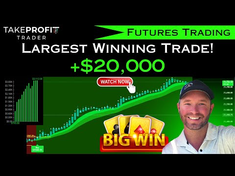 +$20,000 Day Trading NQ Futures With 2 Contracts